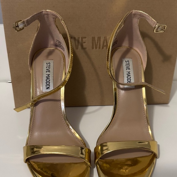 Gold Heels by Steven Madden - Picture 2 of 4